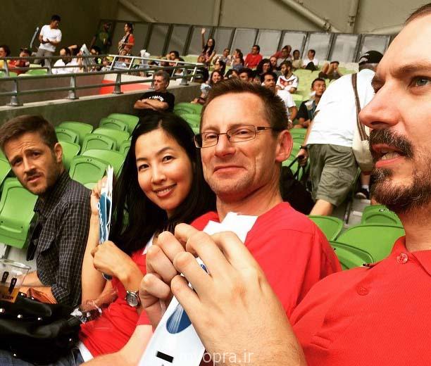 عکس جالب تماشاگران ازبکستان و کره جنوبی استرالیا 2015 ( http://www.oojal.rzb.ir/post/1556)