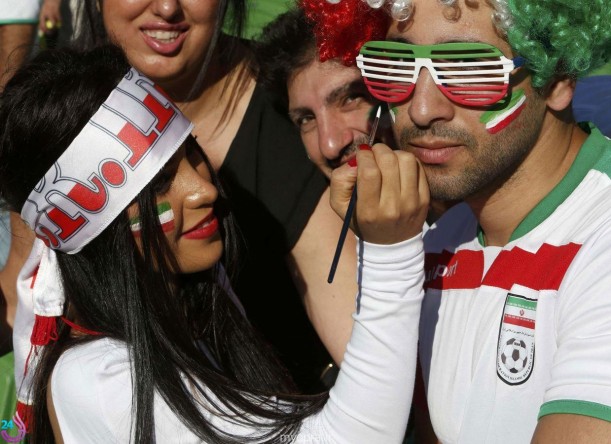 تماشاگران ایرانی در ملبورن جام ملت های آسیا 2015