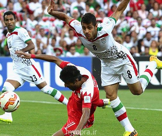 تصاویر  زیبا و دیدنی از شکار لحظه ها بازی ایران جام  آسیا 