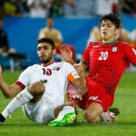 عکس بازی ایران و قطر در سیدنی استرالیا