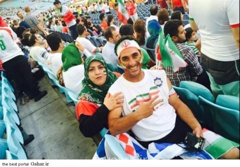 تماشاگران ایرانی و برد ایران در سیدنی استرالیا