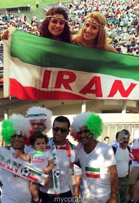 تماشاگران ایرانی و برد ایران در سیدنی استرالیا