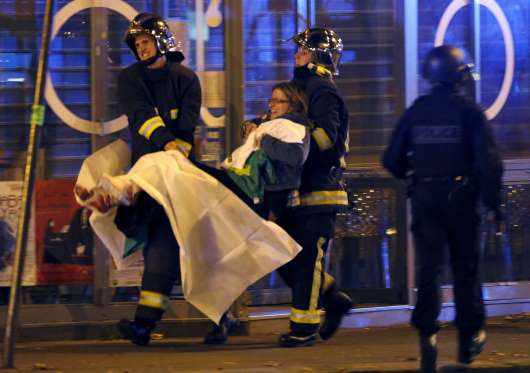 تصاویر انفجار و حملات تروریسی در پاریس