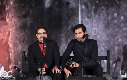 بازیگران در شب موسیقی ناظری برج میلاد تهران 95