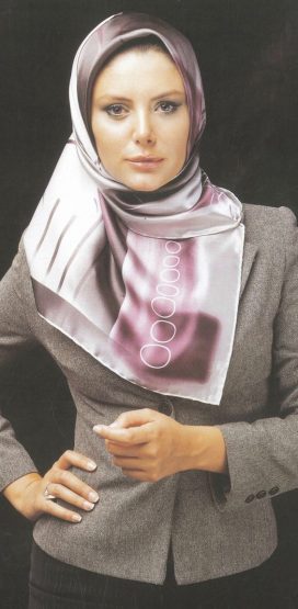 مدل بستن شال و روسری ایرانی جدید 96