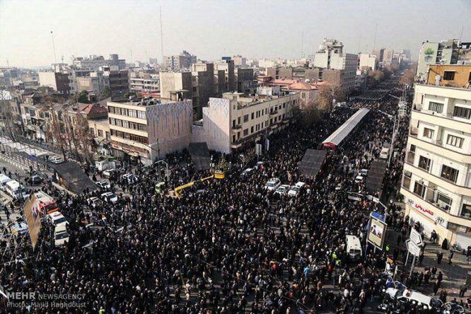  مراسم تشییع پیکر هاشمی رفسنجانی