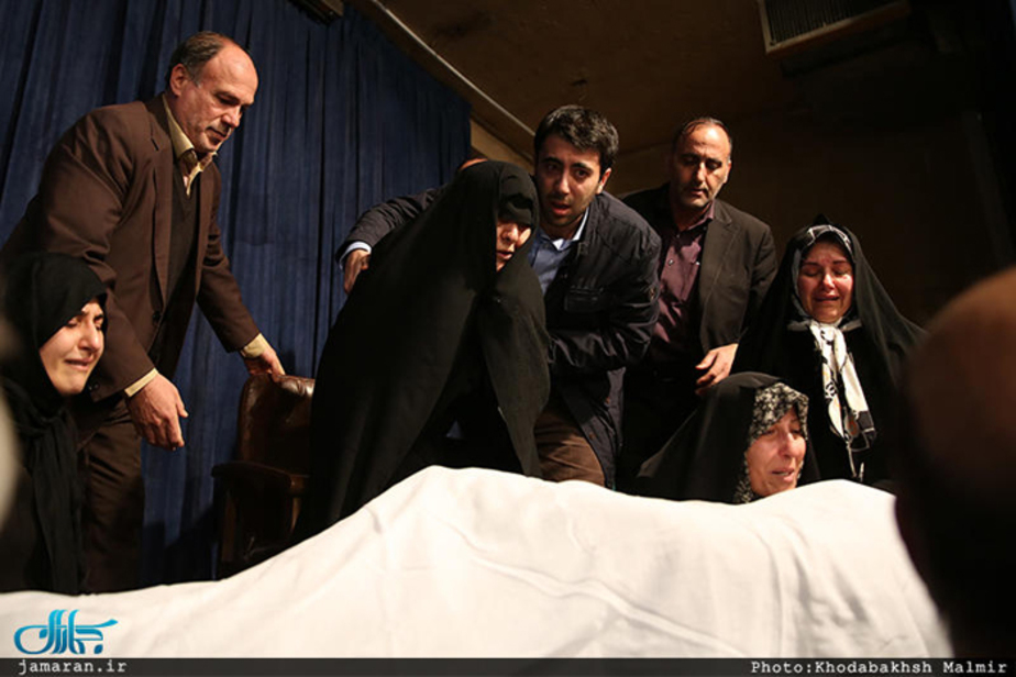تصاویر وداع خانواده هاشمی رفسنجانی در جماران