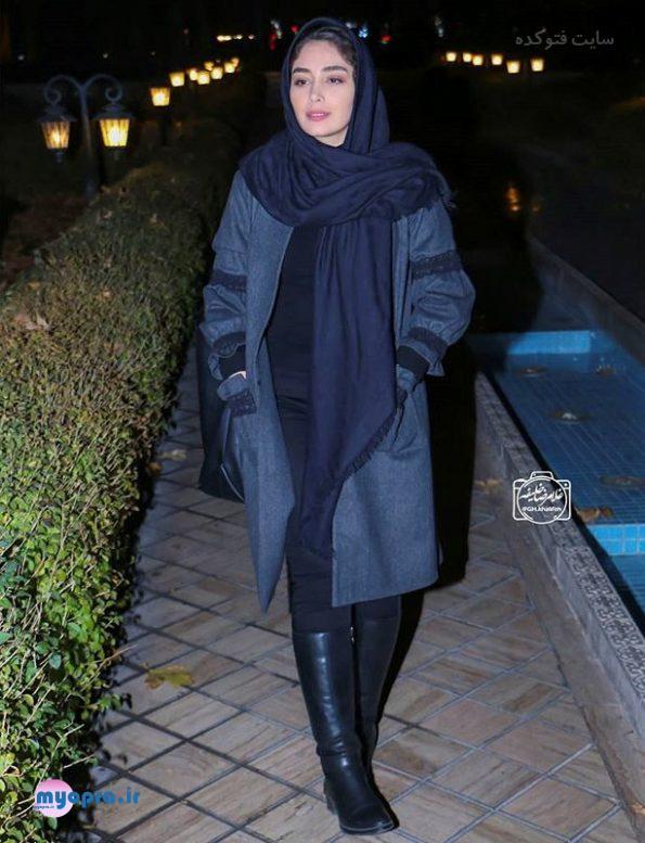    تیپ و مدل پالتو بازیگران زن ایرانی در زمستان 96
