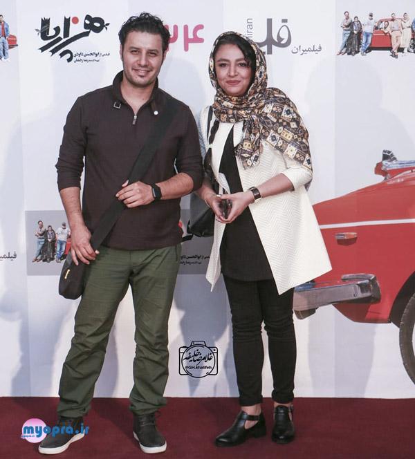 جشن حافظ 97 عکس بازیگران و همسرانشان